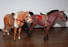 Lot of 2 Paradise Kids Horse 2013 6" tall