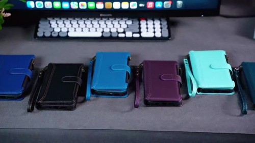 For iPhone 17 16 15 14 13 12 Pro Max Plus Zipper Case Leather Wallet Flip Cover - Video 1 of 1