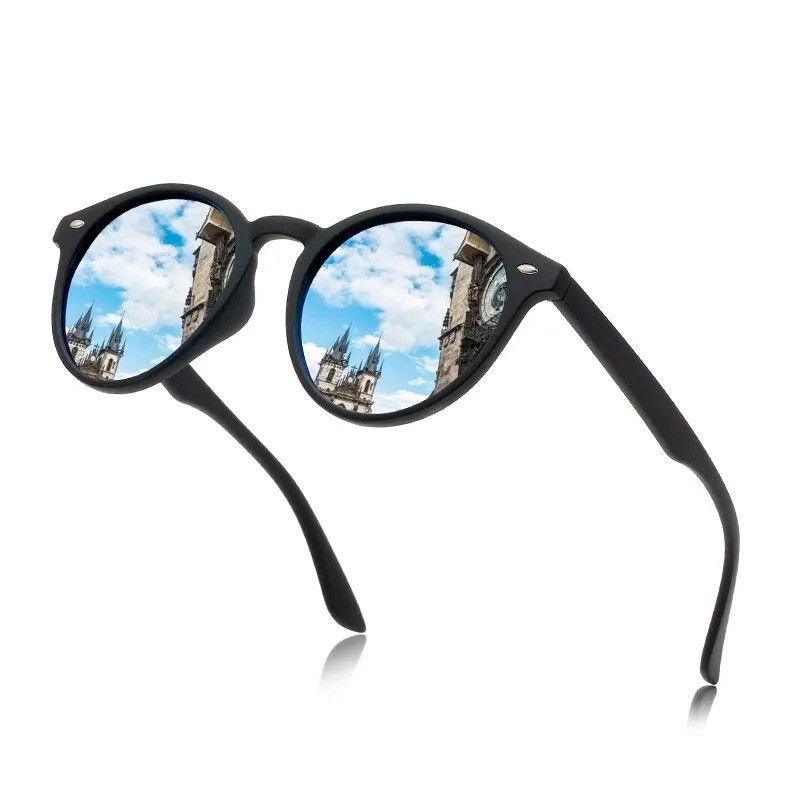 Fashion Round Sunglasses Women Men Vintage Retro Circle Oval UV400 Driving Trave