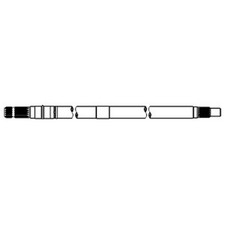 R80883 New 1000 Rpm Pto Shaft Fits John Deere 4555 4560 4650 4755 4760 4955 +