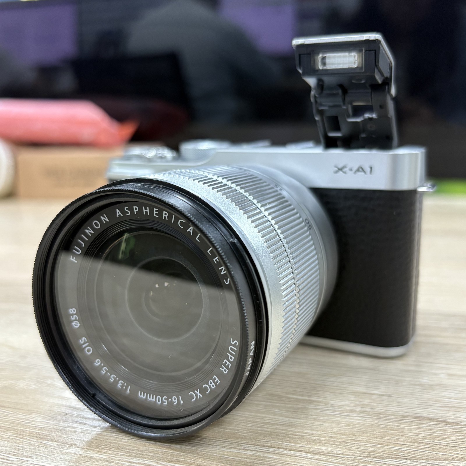 Fujifilm X-A1 16.3MP Mirrorless Digital Camera W/16-50mm Lens  English Tested