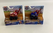 Paw Patrol Chase & Marshall Rescue Wheels Pup Squad Racers NIB Lot Of 2