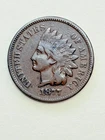 1877 INDIAN HEAD CENT SCARCE KEY DATE VF++