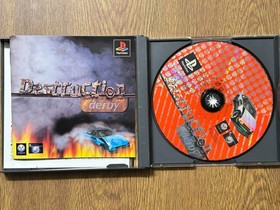 PLAY STATION  1  japan DESTRUCTION DERBY playstation sony