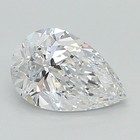 2.60 CT Pear Cut Lab Grown IGI Certified Loose Diamond D Color VS1 Clarity — photo 1
