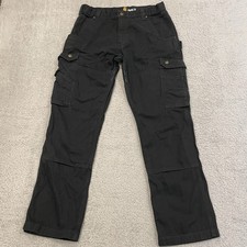 Carhartt Ripstop Double Knee Cargo Pant Mens 34x32 Relaxed Duck Canvas B342