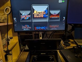 SNK NEO GEO X GOLD System CIB With Mega Pack CIB Tested Working!