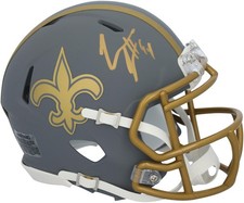 Cameron Jordan New Orleans Saints Autographed Riddell Slate Speed Mini Helmet