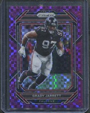 2022 Panini Prizm Grady Jarrett Purple Prizm /49