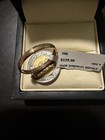 1997 10KT YELLOW GOLD ECUADOR COIN RING MIB UNUSED SIZE 8 4.4 GRAMS  1927-1997 — photo 3