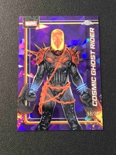2026 Topps Chrome Marvel Comics #108 Cosmic Ghost Rider Purple Sapphire /75