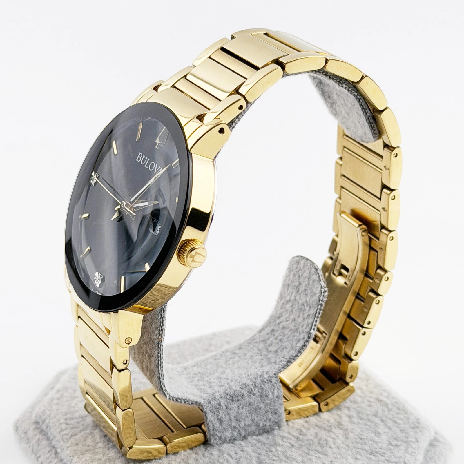 Bulova Modern Futuro Calendar Quartz Stainless Steel Men's Watch 42 MM 97D116 image 4