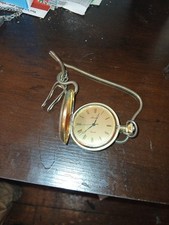 Arnex Swiss Pocket Quartz Watch Men Gold Tone