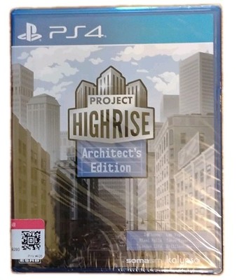 Project Highrise Architect's Edition PlayStation 4 PS4 Brand New Sealed