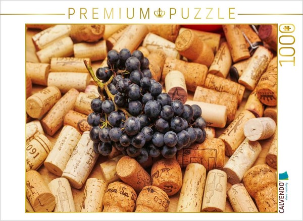 Calvendo Puzzle Wine | 1000 Pieces, Finished Size 25.2 × 18.9 In (64 × 48 Cm) |-image