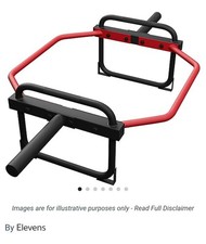 Elevens Barra Esagonale Trappola Deadlift 300lbs Capacità di Peso 2in Olimpico...