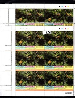 RF COOK ISLANDS 2014 MNH BUTTERFLIES INSECTS 10 SHEETS