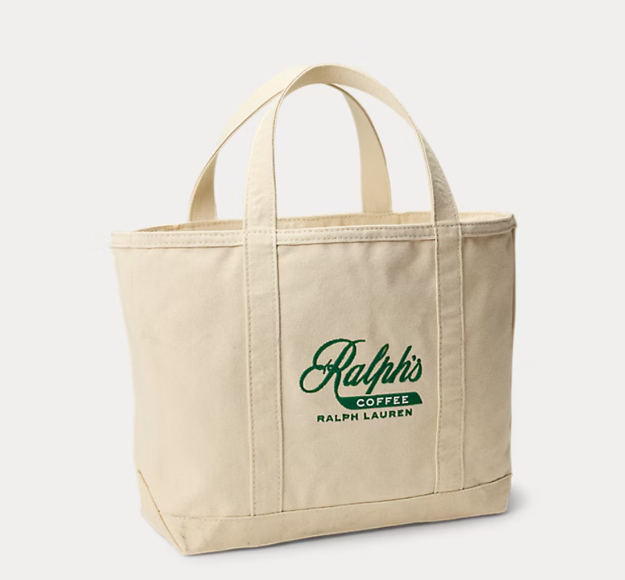Polo Ralph Lauren Japan Ralph's Coffee canvas tote bag | eBay