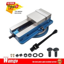 6" x 7.5" Lockdown CNC Milling Machine Bench Vise With 360 Swiveling Base