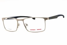 NEW Carrera CARDUC 027 0V6D 00 Matte Dark Ruthenium Blue 56mm Eyeglasses
