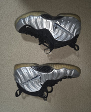 Nike Foamposite Silver Surfer - Size 11 - PRE...