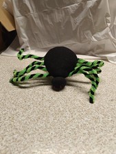 Green Black Spider Headband
