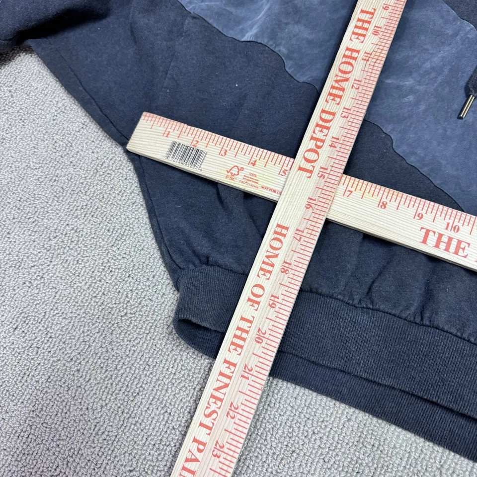 Sudadera con Capucha ROSA Gris Manga Larga 1/4 Cremallera Mujer Talla Grande Foto 4 de 4