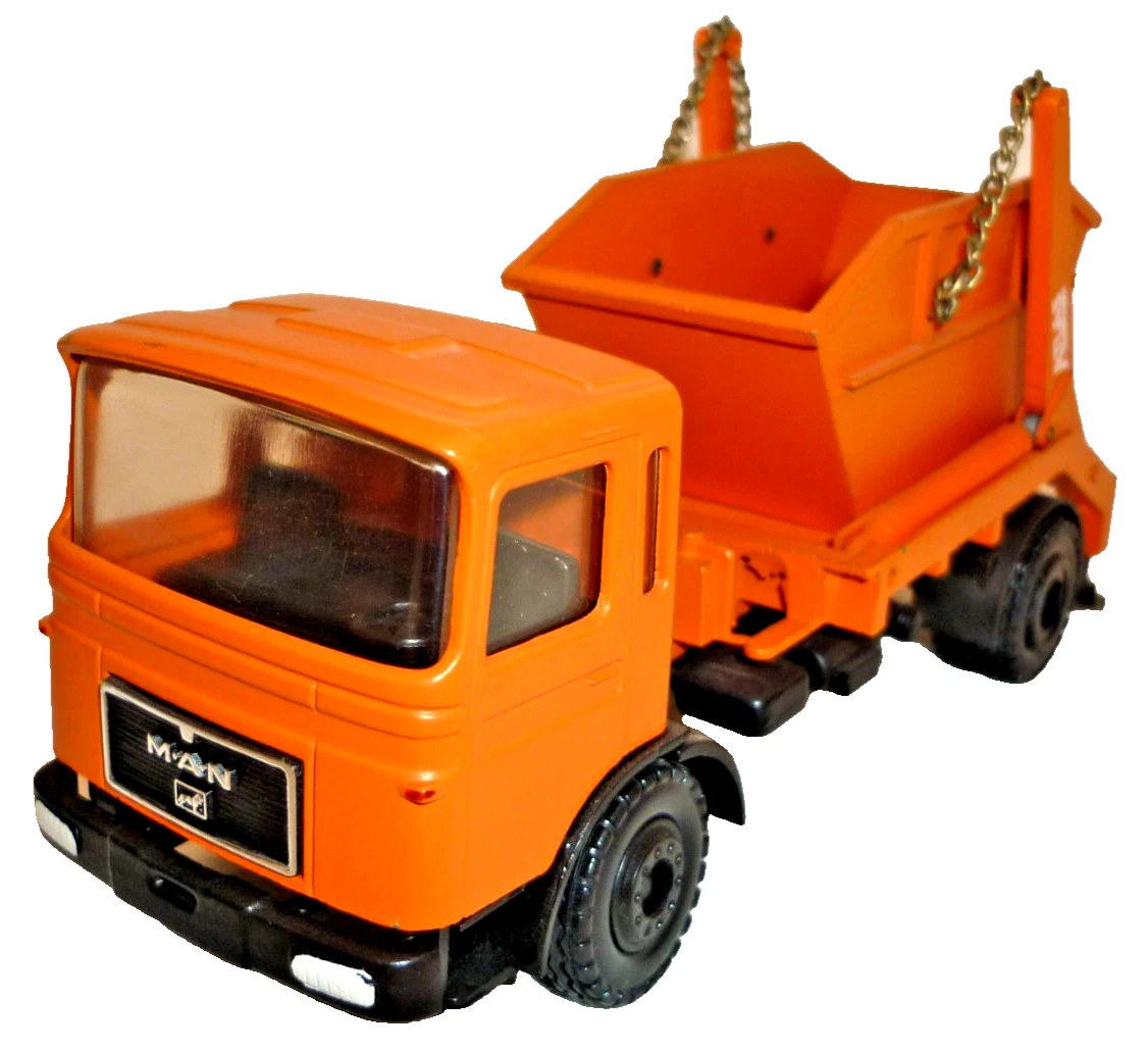 Miniature MAN F2000 Kipper - Conrad 6174/01, Neuf Sous Boîte