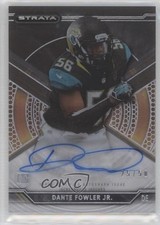 2015 Topps Strata Black 25/50 Dante Fowler Jr #SA-DFJ Auto 0f5t