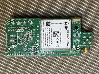 SolarEdge Cellular Plug-in Board Telit ME910G1-WW Modem / D1714A