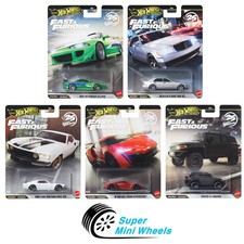 Hot Wheels 2025 Fast Furious N Case Set Of 5 Cars - Include Chase Car 