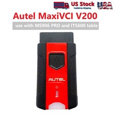 Autel MaxiVCI V200 OBD OBDII Bluetooth Connector Used With Diagnostic Tablets
