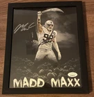 Maxx Crosby Signed Autographed 8x10 JSA