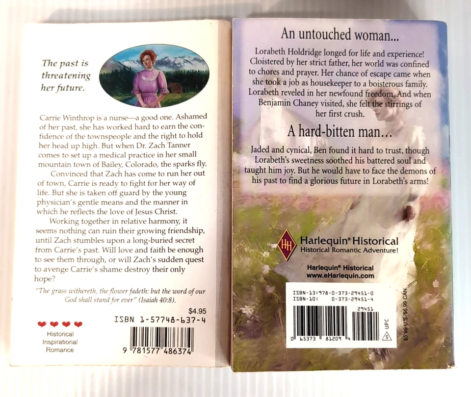 Historical Romance Paperback Book Smith Druten Mathews Clark Rognlie St John 6x - Image 4 of 4