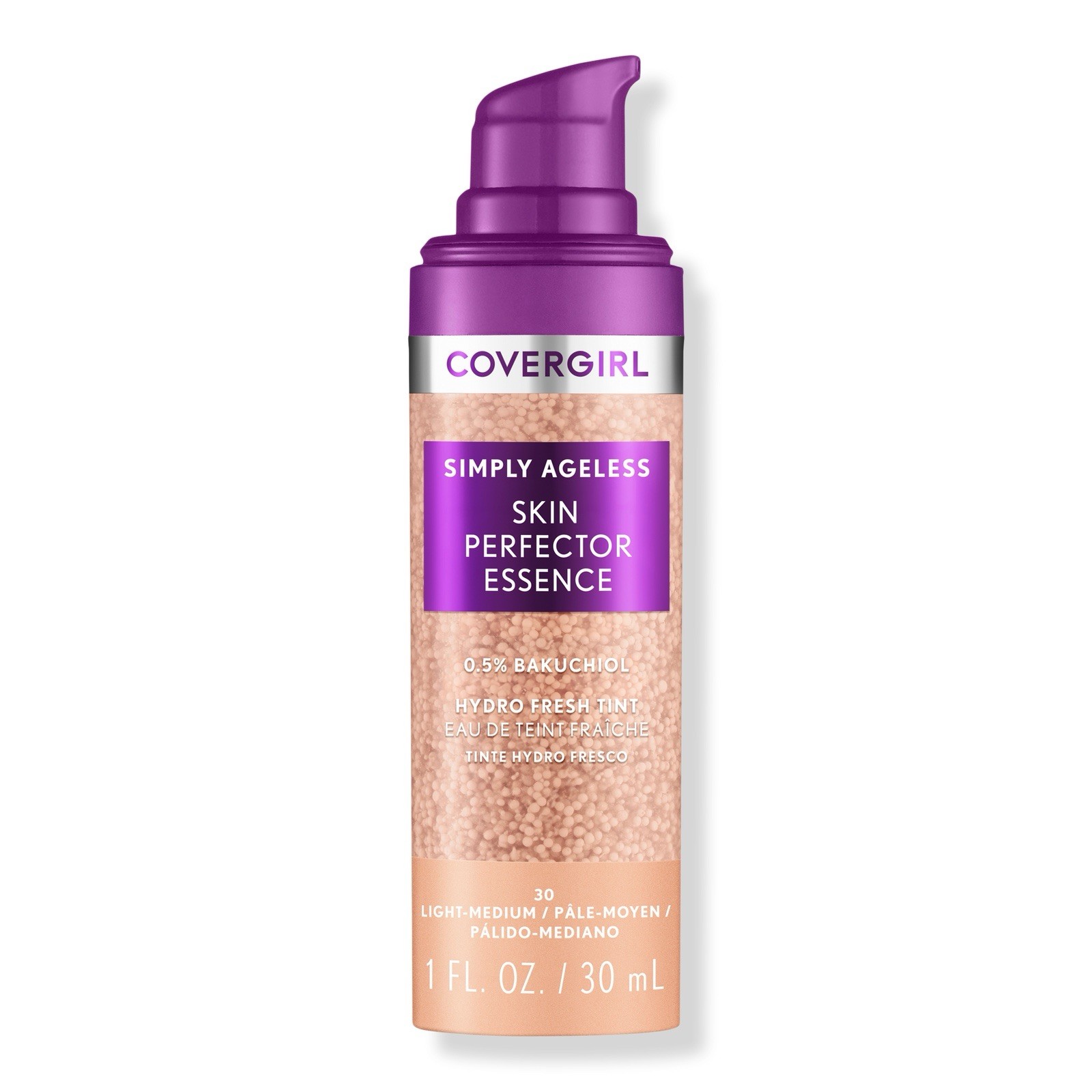 Covergirl Simply Ageless Skin Perfector Essence Foundation in 30 Light Medium