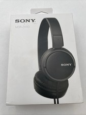 Sony MDR-ZX110 - Black - Wired Over Ear - Quick Folding Style - New - Sealed Box