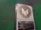 2016 W PROOF SILVER EAGLE NGC PF70UCAM 30TH ANNI. LETTERED EDGE MERCANTI SIGNED — photo 10
