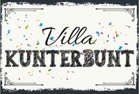 Holzschild 20X30 Cm Villa Kunterbunt Deko Geschenk Holz Schild