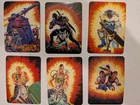 6 Vintage 1986 Series 1 Gi Joe Trading Card Lot Cobra Hasbro 2 Snake Eyes