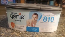 Diaper Genie Jumbo Square Refill 810 Count Odor Locking Technology