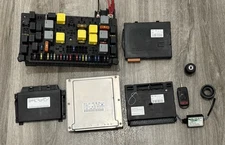 2003 MERCEDES ML350 W163 ECU DME AAM EAM DAS ENGINE COMPUTER Front Sam Tested