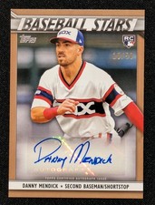 2020 Topps Danny Mendick ROOKIE AUTO GOLD 10 /50 RC Baseball Stars White Sox