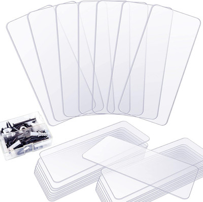 32 Pack 4.25 x 2 in Drawer Dividers for Plastic Storage Bins Storage Hardware Ca
