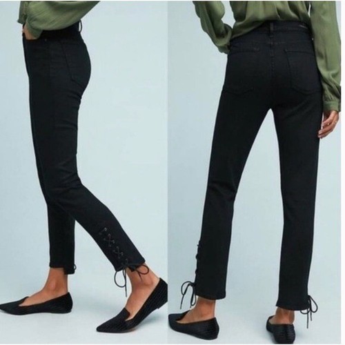 Skinny Ankle Lace Jeans 