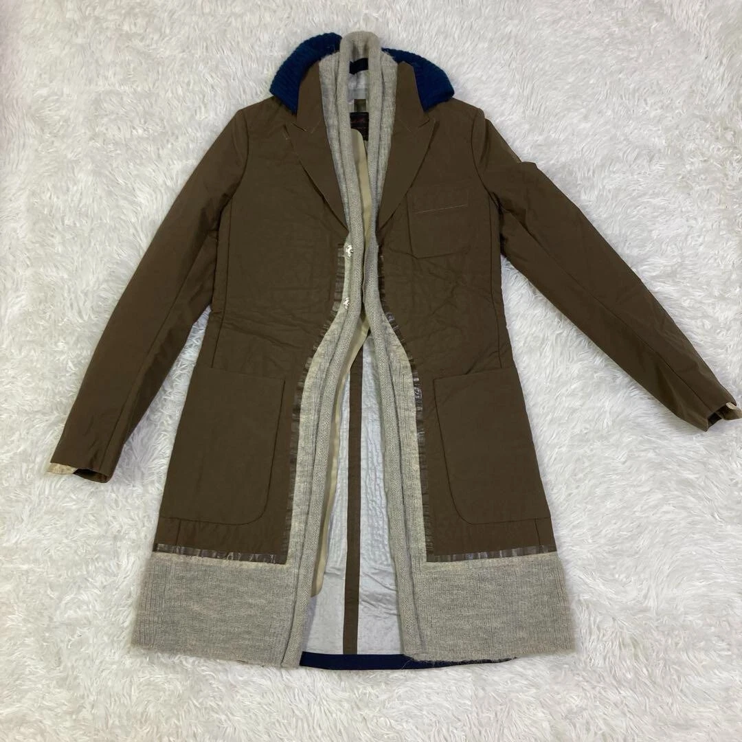 Giacca blouson con cappuccio alta tecnologia Undercover grigio nylon 2005 2006AW taglia 2 M