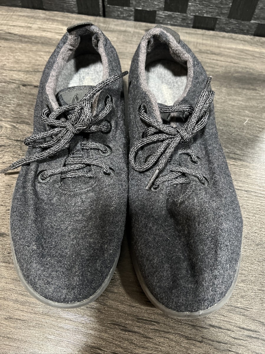 Allbirds Wool Runners Mens 10 Dark Gray Running Shoes Lace  display picture 1