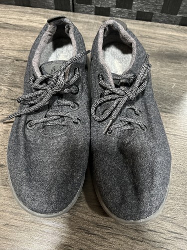 Allbirds Wool Runners Mens 10 Dark Gray Running Shoes Lace Up Sneakers Casual - Picture 3 of 8