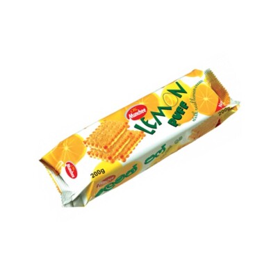Ceylon Munchee Lemon Puff Tea Biscuits Tea Real Cream Genuine Best Quality 200g