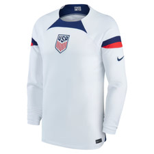 Nike USA USMNT home stadium jersey for men long sleeve - DN0673-101