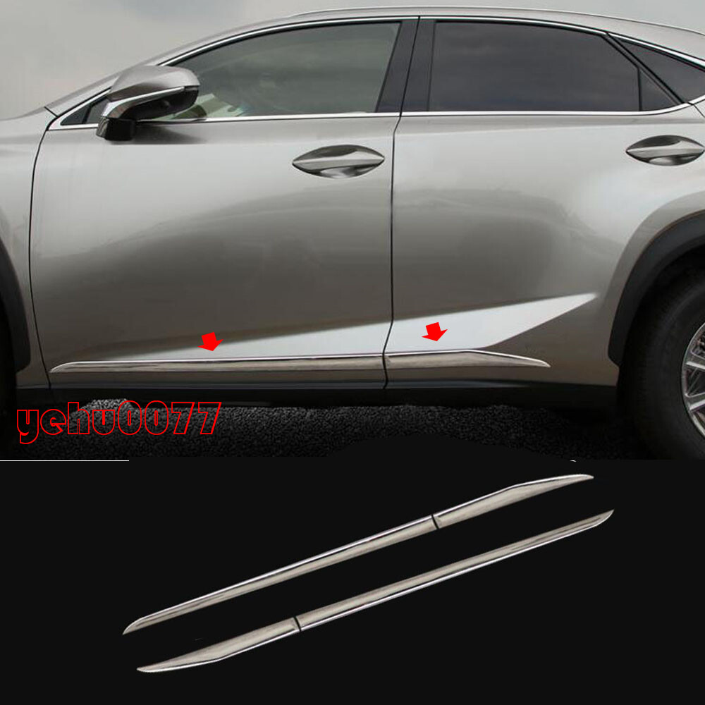 For Lexus NX200t 300h 2015-2020 Chrome Side Door Body Molding